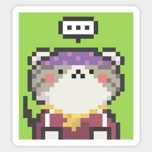 Pixel Cat 113 Sticker